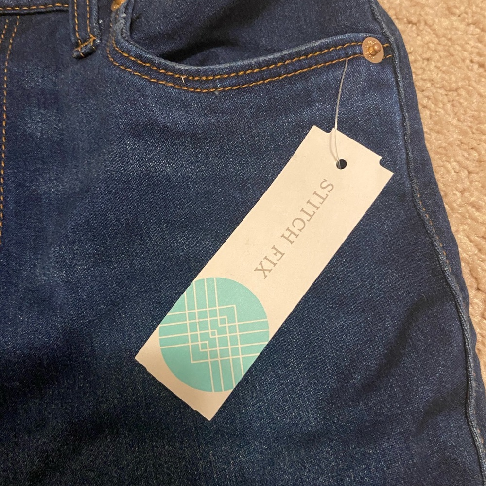 Stitch Fix Blue Denim Stretchy Jeans